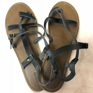 Mossimo supply co strappy sandals